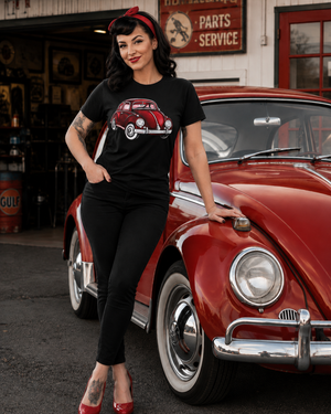 'Classic Beetle' classic tee by Layla Moody