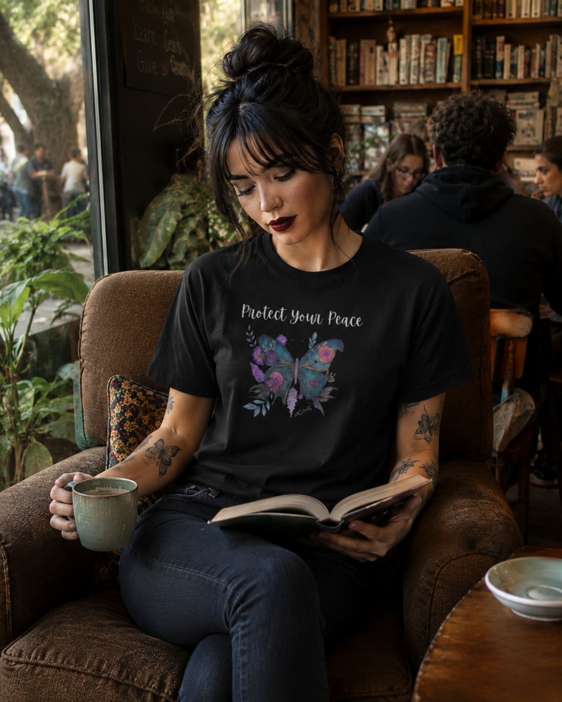 'Protect Your Peace' Classic Tee by Layla Moody