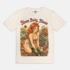 Bloom Baby, Bloom Vintage Pin-Up Tee