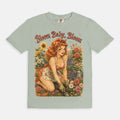 Bloom Baby, Bloom Vintage Pin-Up Tee