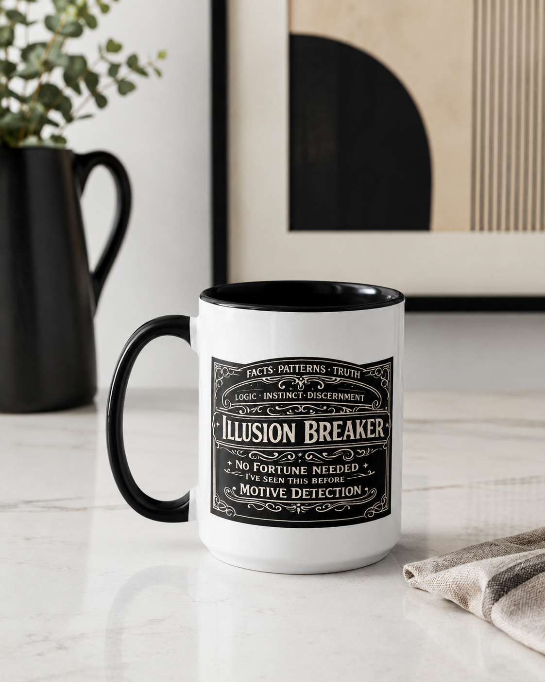 'Illusion Breaker' Mug by Layla Moody