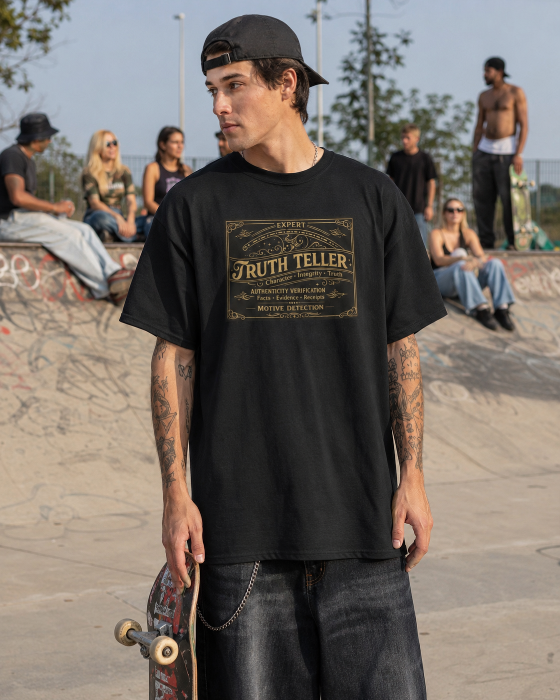 'Truth Teller' Unisex Tee by Layla Moody