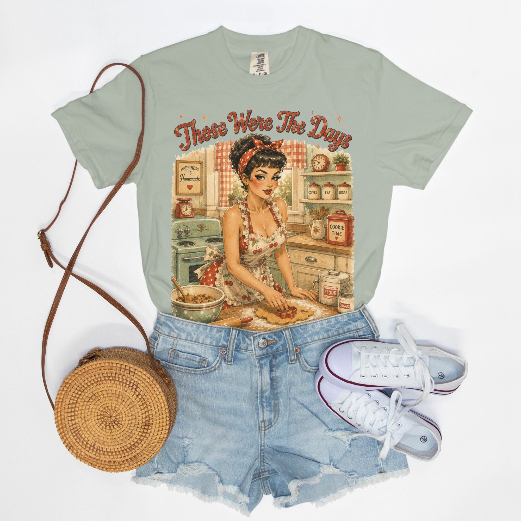 Those Were the Days Pin-Up Tee